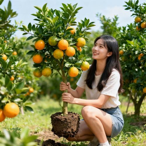 江西赣南正宗脐橙苗嫁接纽荷尔橙子树苗血橙水果树果苗南北方种植